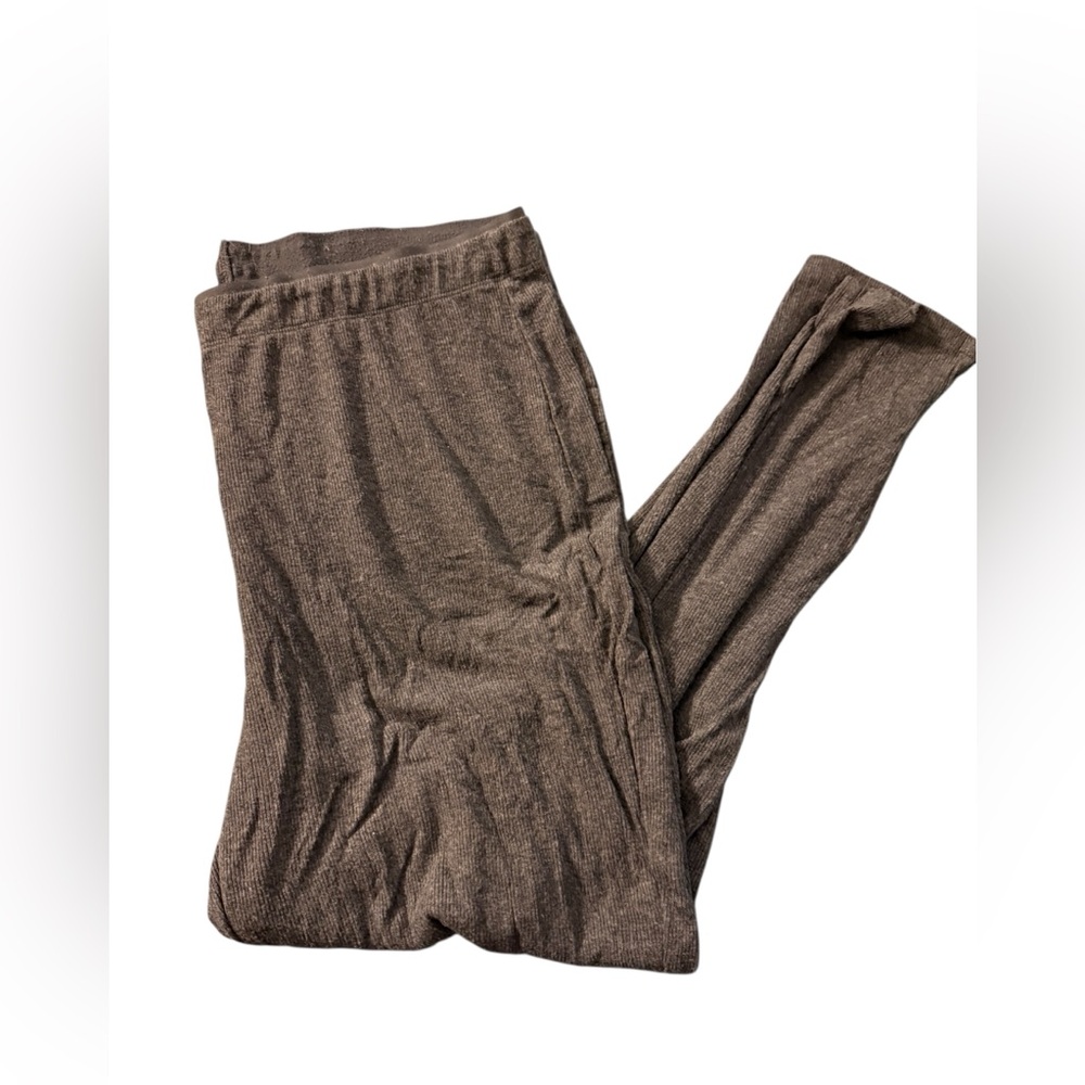 Soma Cool Nights Ribbed Pajama Pants in Dark Gray| Size: XL